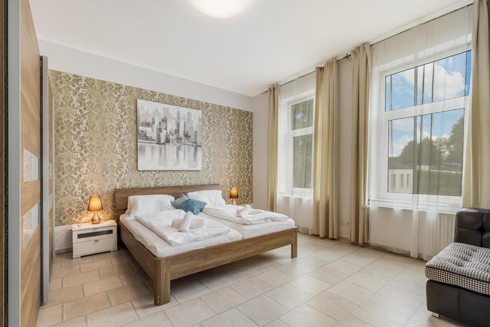 Ferienwohnung Am Schlosspark Glucksburg Bagian luar foto