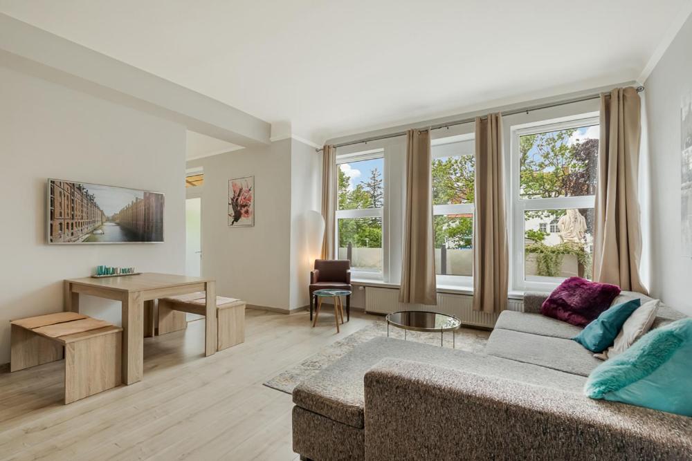 Ferienwohnung Am Schlosspark Glucksburg Bagian luar foto